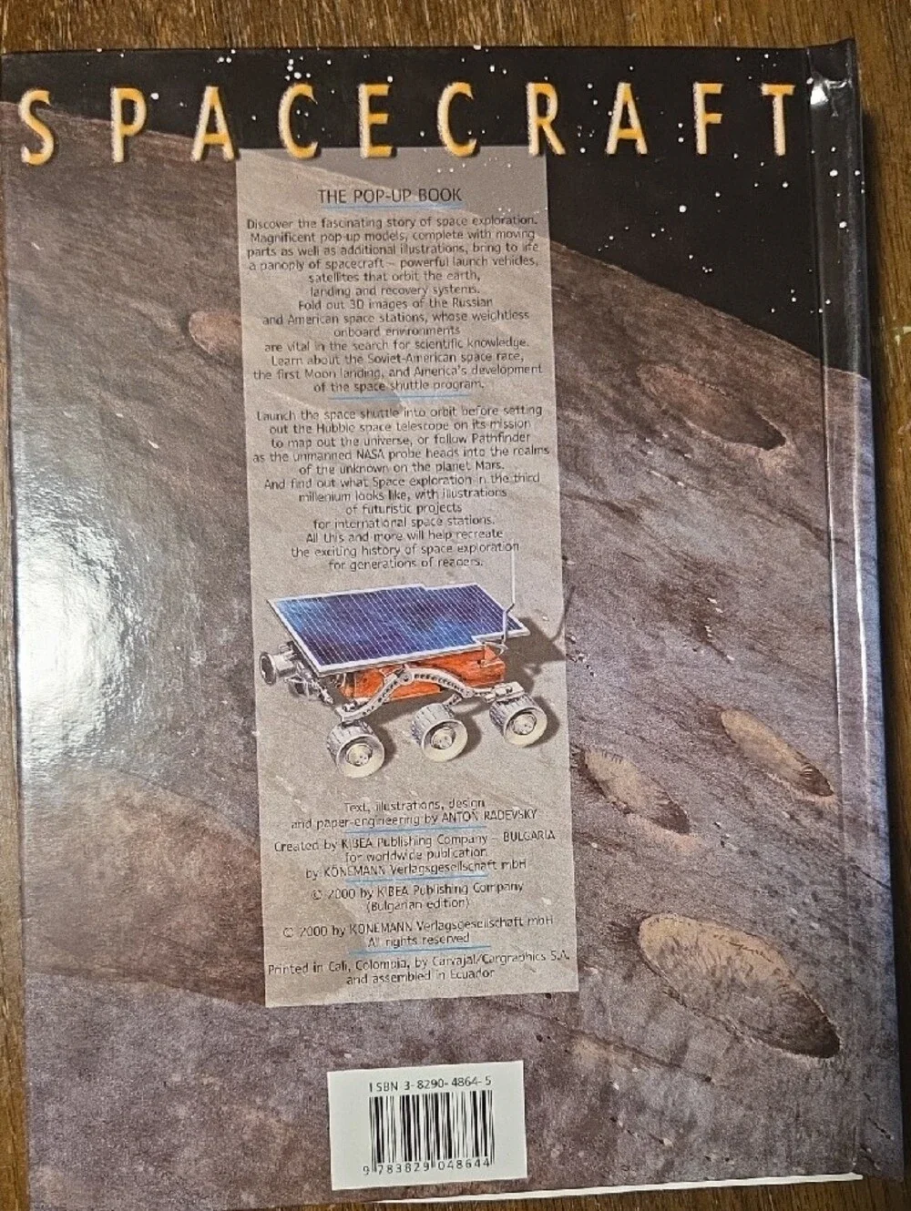 Anton Radevsky The Pop-Up Book of Spacecraft - Black
